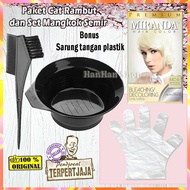 Miranda Hair Color Premium MC-6 Semir Rambut Putih Uban Tahan Lama Pewarna Rambut Permanen Aman Blea