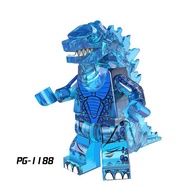 Godzilla Building Block Minifigures ของเล่นไดโนเสาร์ Monster Building Block ของเล่นสำหรับ Lego