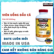 Kirkland Fish Oil Omega3 Fish Oil 1000mg 400 Tablets -