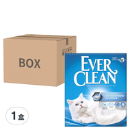 EVER CLEAN 藍鑽 強效結塊貓砂 10L  無香  9kg  1盒
