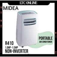 Midea Portable Air Conditioner Non-Inverter R410 1.0HP 1.5HP MPF09CRN MPF12CRN