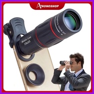 ☬ APEXEL Universal 18x25 Monocular Zoom HD Optical Cell Phone Lens Observing Survey 18X Telephoto L