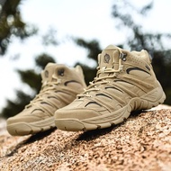 Military Boots 2023 New Tactical Military Combat Boots Outdoor Hiking Shoes Winter Non-slip Men's Desert Boots and Hiking Boots