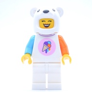 Pearbrick |instock| Polar Bear Suit Girl From 60363 | Authentic 1 TOWN & CITY