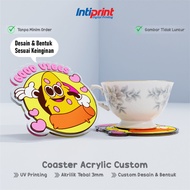 Custom Acrylic Coaster with UV Print I Custom Acrylic Coaster