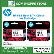 HP 682 BLACK / COLOR INK CARTRIDGES [ 100% ORIGINAL ] HP DESKJET 2336/2777/2776/2779/4100/4177