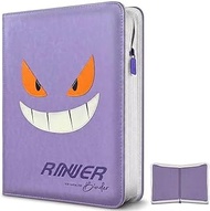 9 Pocket Trading Card Zip Binder, 540 Cards, 30 Side-Loading Pages, Premium Eco-friendly and polluti