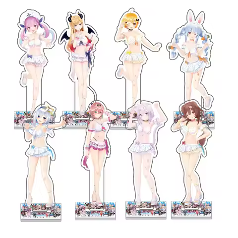 Hololive Anime Characters Acrylic Display Stand Model Office Desktop Decoration Ornaments Gift Coupl