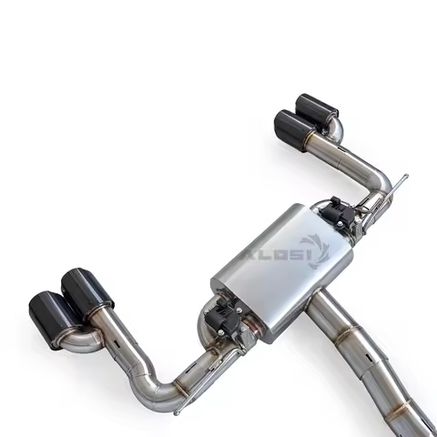 For BMW 320i 328i 330i 340i F30 2.0t 2013-2018 stainless steel cat-back exhaust with valve exhaust m