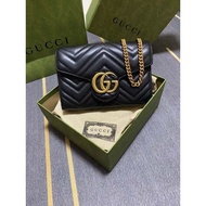 GUCCI GUCCI woc Chain Envelope Bag Casual Portable Messenger Bag N2HF