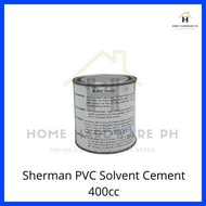 ┓ ◴ ◲ Sherman Solvent Cement 400cc / PVC Cement 400cc
