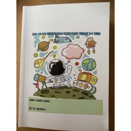 BUKU LOG & PERKEMBANGAN KANAK - KANAK 3 - 4 TAHUN