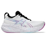 ASICS :  GEL-NIMBUS 26 WOMEN RUNNING ผู้หญิง รองเท้าวิ่ง ของแท้  WHITE/SOOTHING SEA