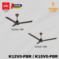 KDK K12V0-PBR K15V0-PBR 48" 60" 3 Blades Ceiling Fan / 48" 60" Kipas Siling