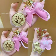 Bag Pendant Pendant Pure Gold Get Rich Immediately 999 Keychain Fortune Mobile Phone Gold Wholesale 