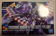 HG HGBF 1/144 Crossbone Gundam X1 Full Cloth