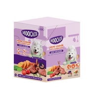 (กล่องx6ซอง) Moochie Home Cooked อาหารสุนัข พร้อมทาน Holistic Human Grade ถุงซิปล็อค ขนาด 255 g