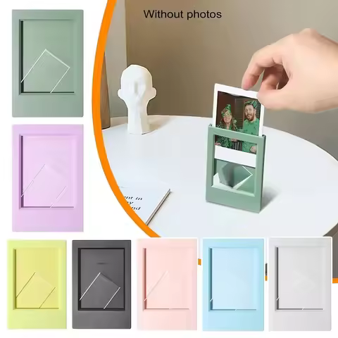 3Inch Instax Mini Film Photo Frames Colorful Vertical Photo Frame Home Desktop Frame For Mini 12/11
