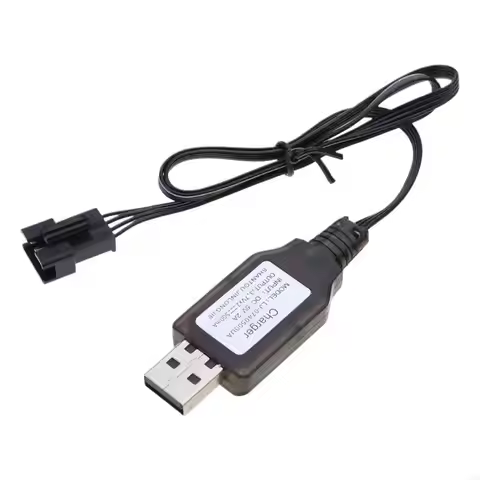 Portable 7.4V SM4P Reverse Plug Lithium for DE36W DE65 HM202 EC08 EC16 Repair USB Battery Charging C