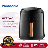 【Malaysia 3 Plug】 Panasonic Air Fryer 1500W  Non-Stick Coating Large Capacity Penggoreng udara空氣炸鍋