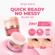 Hanasui Perfect Cheek Blush & Go Powder - Blush on powder Radiant Finishnatural Powder Blush