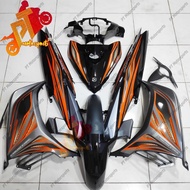 Yamaha LC 135 V2 V3 V4 V5 V6 V7 Aura Oren Orange Cover Set Grey Black MX Jupiter 2 Oren HLD OEM