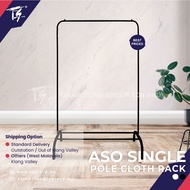 TSBRILLIANT Rak Pakaian Satu Tiang ASO - ASO SINGLE POLE RACK