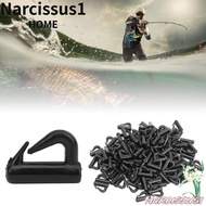 NARCISSUS 200PCS Rotating Snaps, 13mm Lightweight Clevis Snaps, Portable Black Plastic Fast Change S
