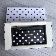 Kate spade Large slim wallet with box