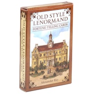 Old Style Lenormand English Version Card Game Retro Style Tarot Card Strategy Board Game for 1 Or Mo