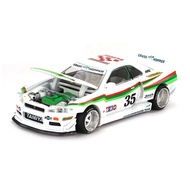 Kaido House x Mini GT Nissan Skyline GTR R34 GRASSHOPPER KHMG167 (SEALED)