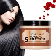 Arvilaro Hair Mask，Arvilaro Silky Gloss Keratin Hair Mask，Repair Heat Dyed and Damaged Hair，Suitable
