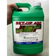 [ORIGINAL] 4L SET-UP 480 GLYPHOSATE 41% RACUN RUMPUT LALANG/RACUN RUMPAI SERUPA ROUNDUP/HERBICIDE/IM