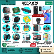 [ Oppo Smartphone A76 ] 5+6GB Ram+128GB Rom / One Year Warranty by OPPO Malaysia