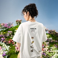 nuthink | Embroidered Dachshund Couples T-Shirt