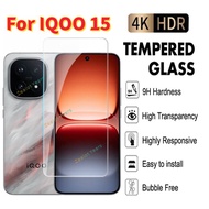 Screen Protector For IQOO 15 5G IQOO15 Tempered Glass Film Transparent Ultra Clear Anti Scratch