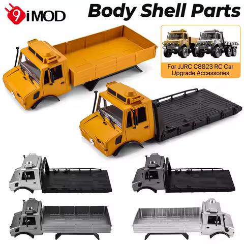9IMOD RC Car Shell 1/18 RC Car Casing Rear Foor Panel Opening Design For C8823 1/18 RC Crawler Car O