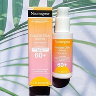 นูโทรจีนา เซรั่ม กันแดด Invisible Daily Defense Face Serum Sunscreen Broad Spectrum SPF 60+ 50 ml (N