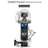 60M Waterproof Housing Case for DJI OSMO Pocket 1/2Case Diving Protective Shell for DJI OSMO Pocket1