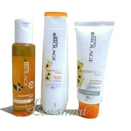 Shampo + SERUM + CONDITIONER MATRIX BIOLAGE SMOOTHPROOF Saving Package
