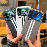 For Xiaomi 17, 17 Pro, 17 Pro Max Case ELVEV Anti-fingerprint Track PU Leather Hard PC Suction Phone