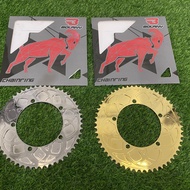 Gold and Silver Bolany Chainring 56T 53T 50T