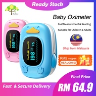 HealthTree Baby Pulse Oximeter Kids Fingertip Oxymeter SpO2 Blood Oxygen Saturation Monitor with Hea