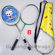 Children's Badminton Racket Character Contents 2pcs/children's Badminton Racket