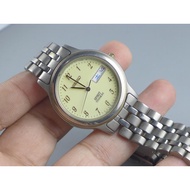 Second-Hand Japanese Vintage Watch Seiko Sprit Titanium 7N43 7150 Pearl-Colored Dial Men's Quartz Ro