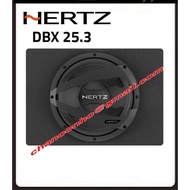 Hertz DBX 25.3 10" Car Subwoofer with Carpeted Box Enclosure