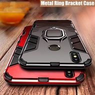 For Xiaomi Mi Max 3 / Max 2 / Mix 2 / Mix 2S Shockproof Armor Case Ring Stand Bumper Back Cover