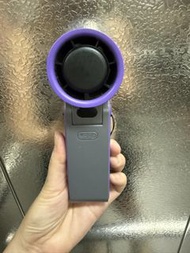 紫色控風扇  便攜手持風扇 制冷 深灰紫