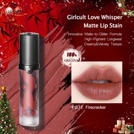 Love Whisper Matte Lip Gloss #G72 Firecracker Innovative Matte To Shine Formula Smooth Velvet Textur