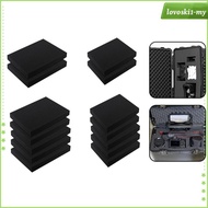 [LovoskibcMY] 2 Pieces Pick And Pluck Sheets Shockproof Sponge Apart Insert Pads Pre Cubed Liners PU